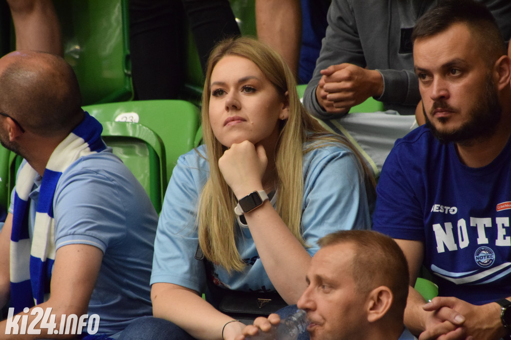 Kibice na meczu KSK Noteć Inowrocław - ŁKS Coolpack Łódź. Foto: Jakub Kozłowski