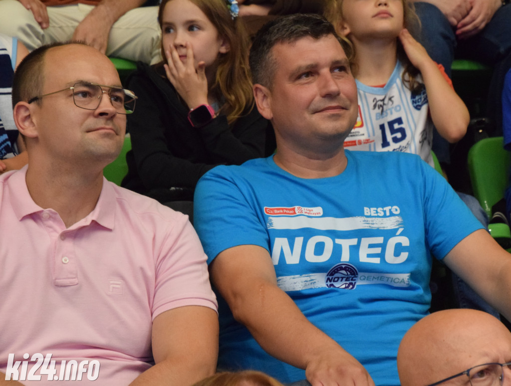 Kibice na meczu KSK Noteć Inowrocław - ŁKS Coolpack Łódź. Foto: Jakub Kozłowski