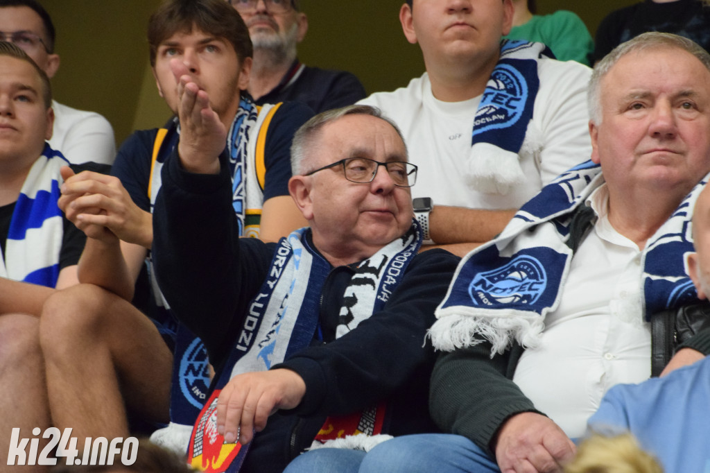 Kibice na meczu KSK Noteć Inowrocław - ŁKS Coolpack Łódź. Foto: Jakub Kozłowski
