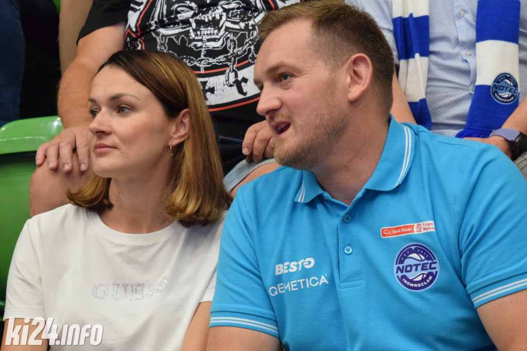 Kibice na meczu KSK Noteć Inowrocław - ŁKS Coolpack Łódź. Foto: Jakub Kozłowski