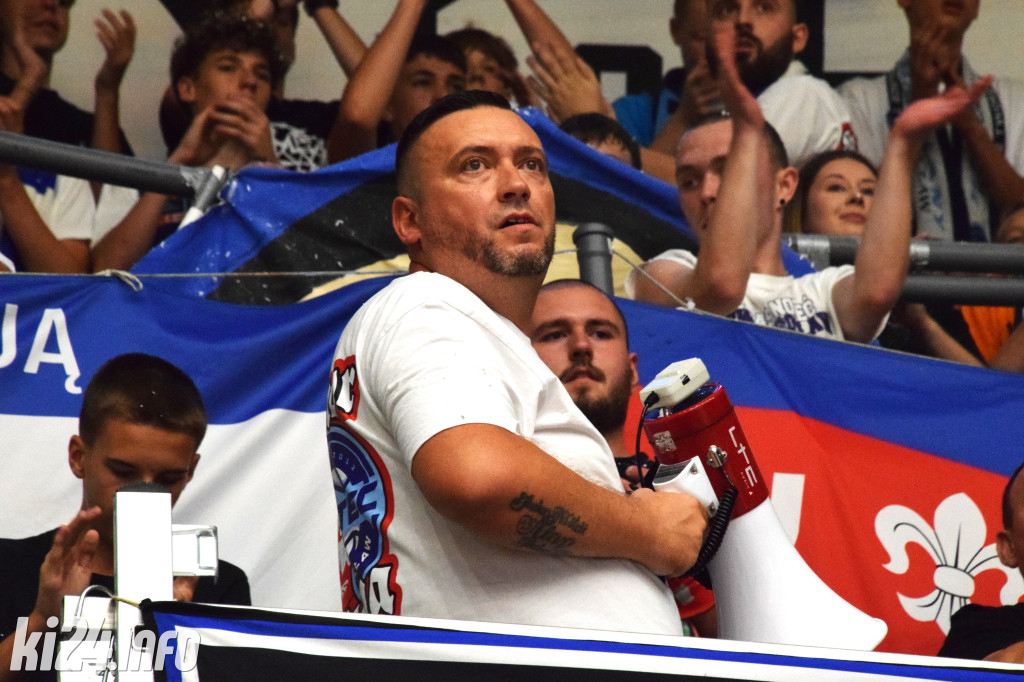 Kibice na meczu KSK Noteć Inowrocław - ŁKS Coolpack Łódź. Foto: Jakub Kozłowski