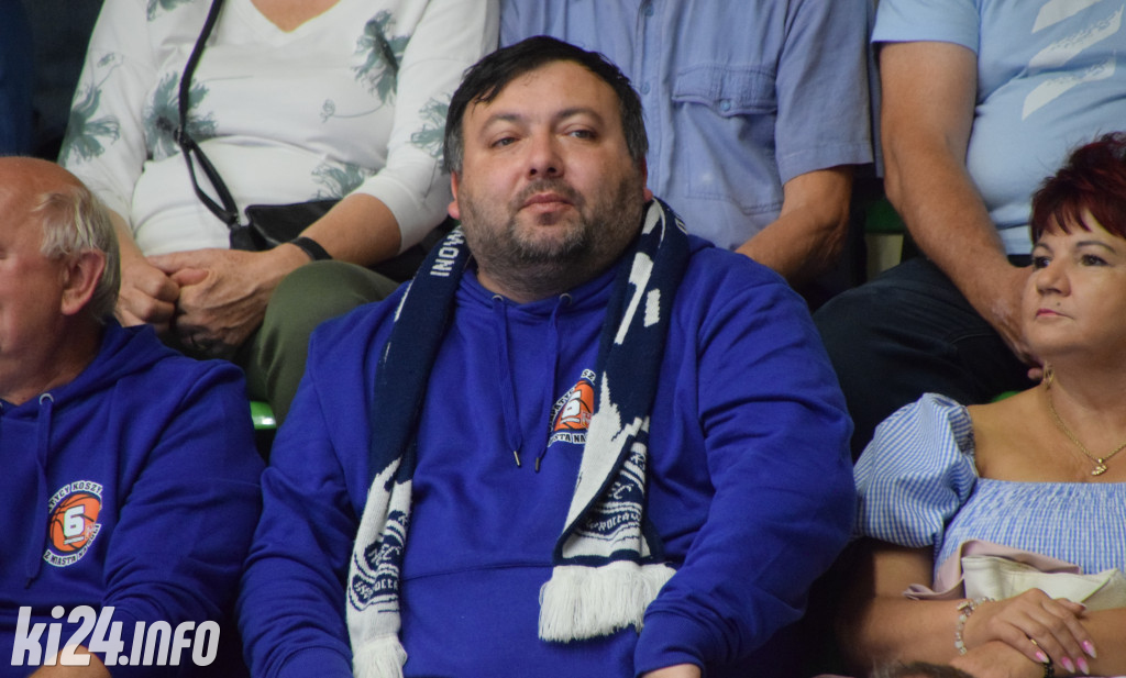 Kibice na meczu KSK Noteć Inowrocław - ŁKS Coolpack Łódź. Foto: Jakub Kozłowski