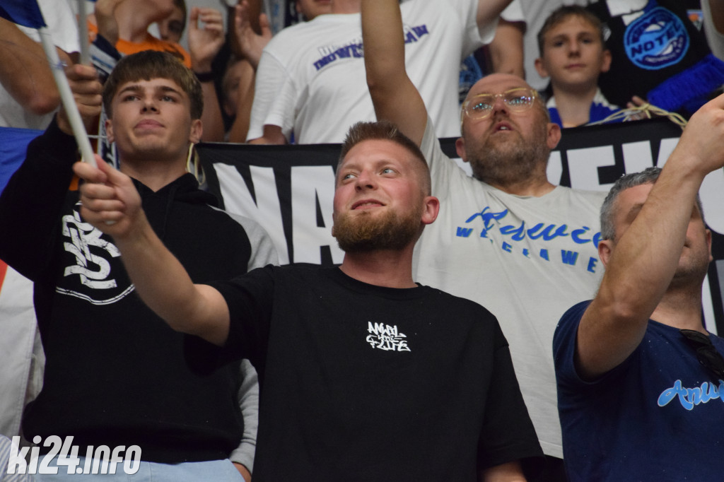 Kibice na meczu KSK Noteć Inowrocław - ŁKS Coolpack Łódź. Foto: Jakub Kozłowski