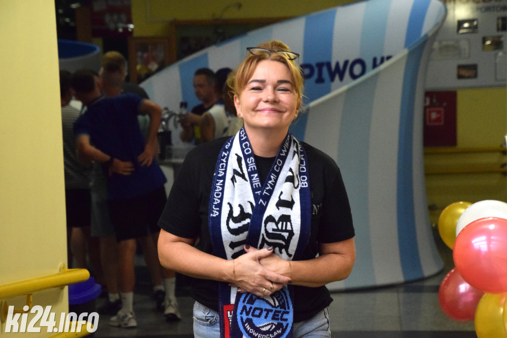 Kibice na meczu KSK Noteć Inowrocław - ŁKS Coolpack Łódź. Foto: Jakub Kozłowski