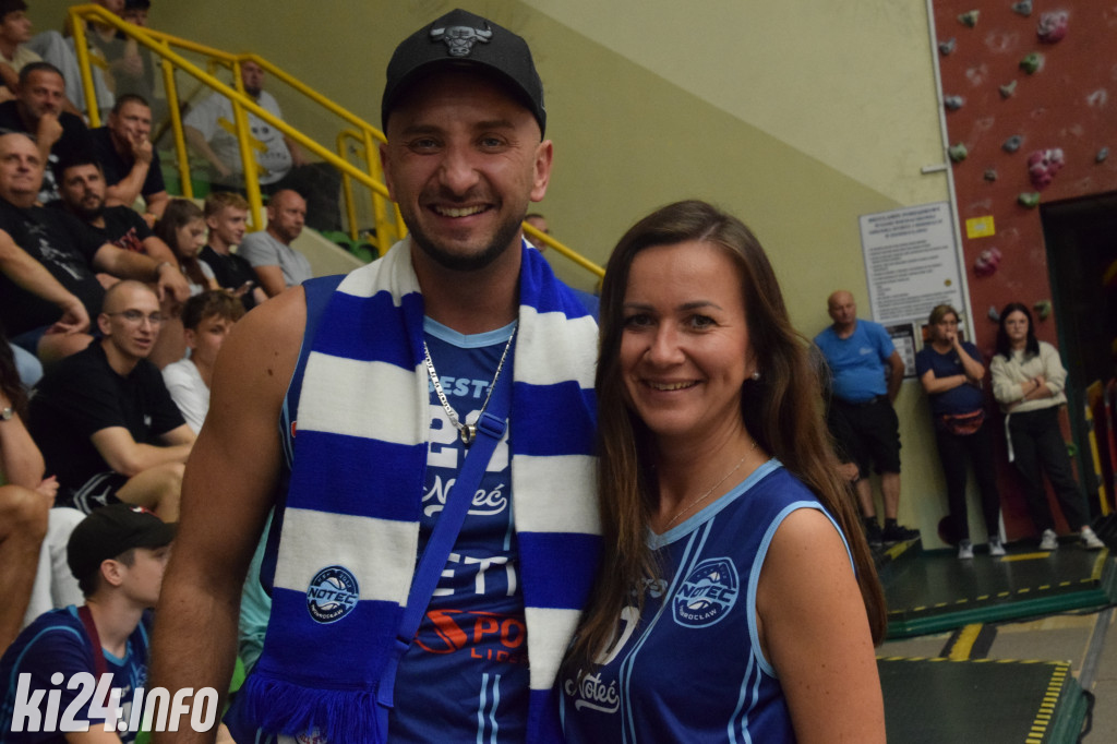 Kibice na meczu KSK Noteć Inowrocław - ŁKS Coolpack Łódź. Foto: Jakub Kozłowski