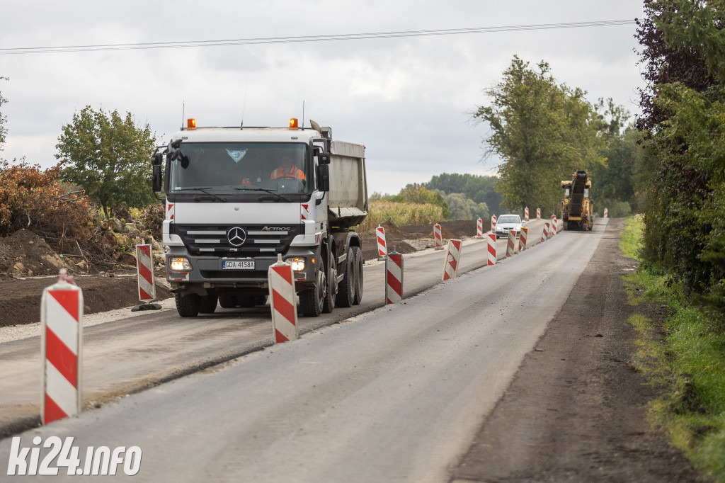 Modernizują drogi w powiecie inowrocławskim