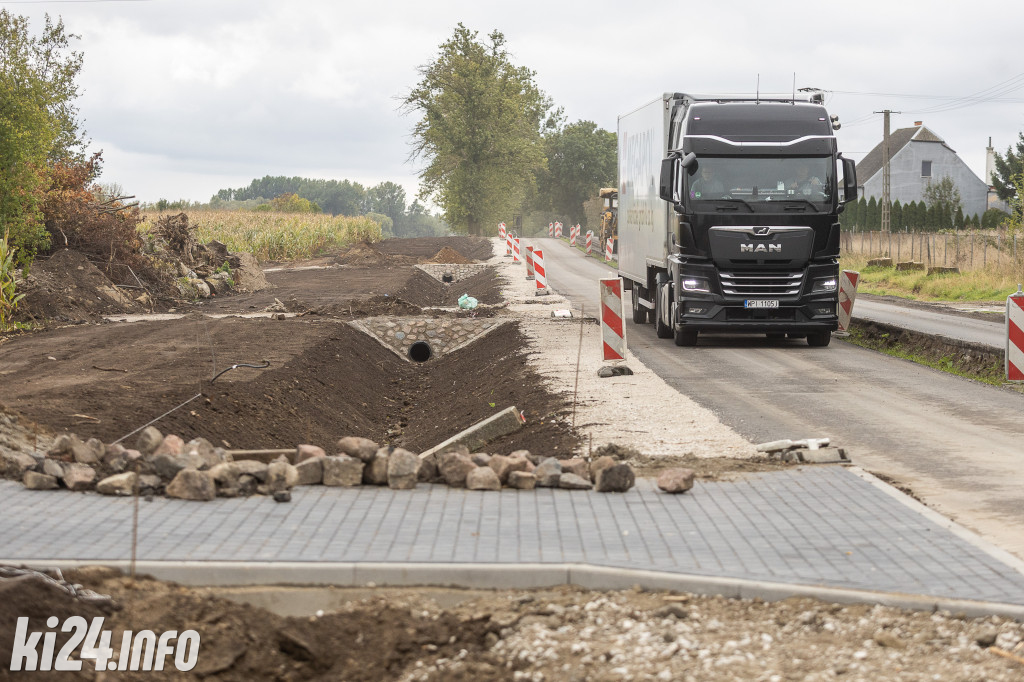 Modernizują drogi w powiecie inowrocławskim