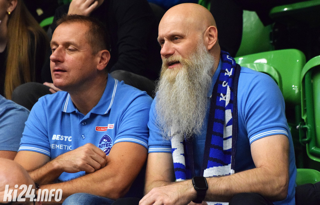 Kibice na meczu Noteć - Basket Poznań: Jakub Kozłowski