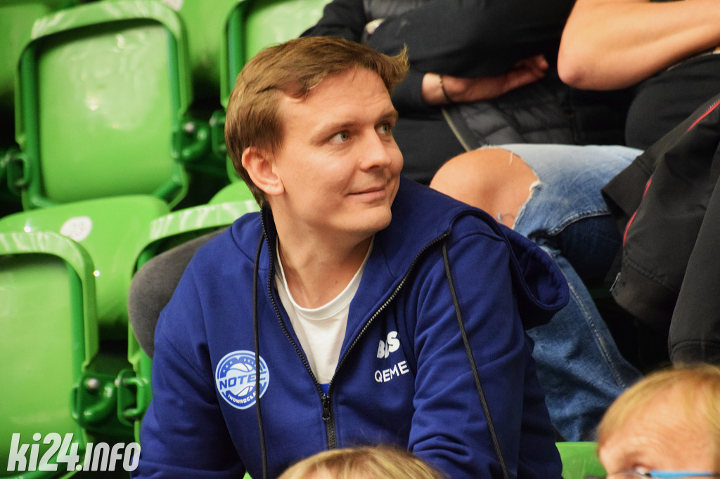 Kibice na meczu Noteć - Basket Poznań: Jakub Kozłowski