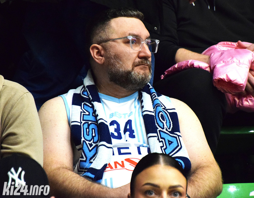 Kibice na meczu Noteć - Basket Poznań: Jakub Kozłowski