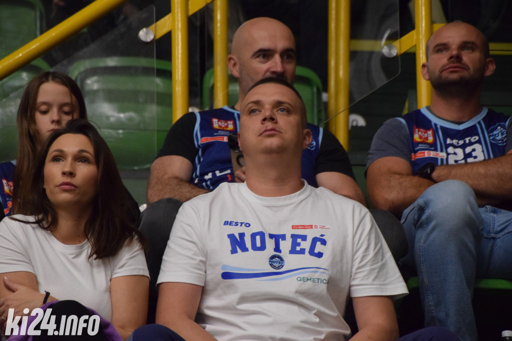 Kibice na meczu Noteć - Basket Poznań: Jakub Kozłowski