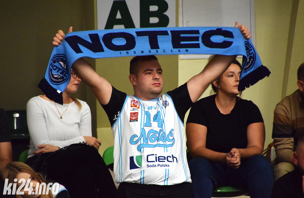 Kibice na meczu Noteć - Basket Poznań: Jakub Kozłowski