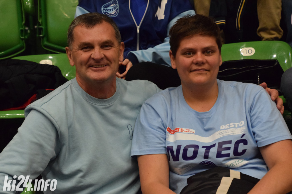 Kibice na meczu Noteć - Basket Poznań: Jakub Kozłowski