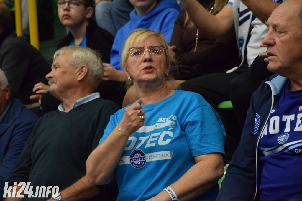 Kibice na meczu Noteć - Basket Poznań: Jakub Kozłowski