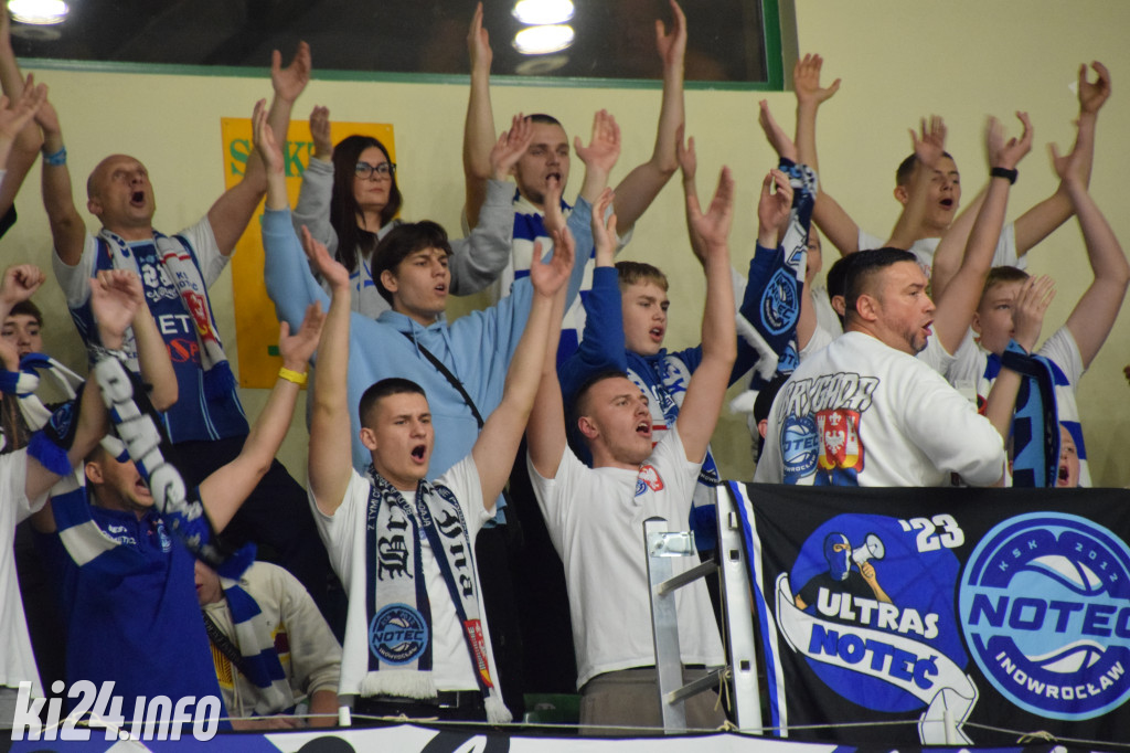 Kibice na meczu Noteć - Basket Poznań: Jakub Kozłowski
