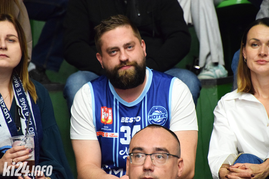 Kibice na meczu Noteć - Basket Poznań: Jakub Kozłowski