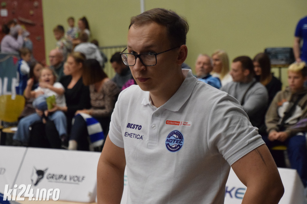 Kibice na meczu Noteć - Basket Poznań: Jakub Kozłowski
