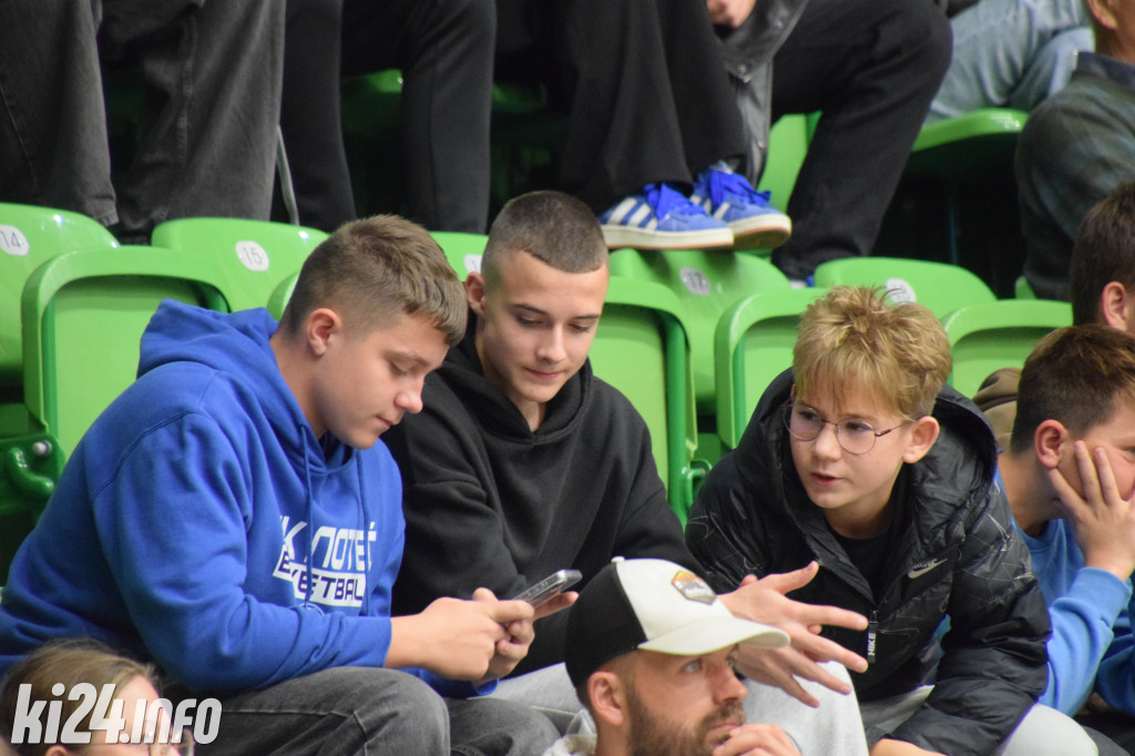 Kibice na meczu Noteć - Basket Poznań: Jakub Kozłowski