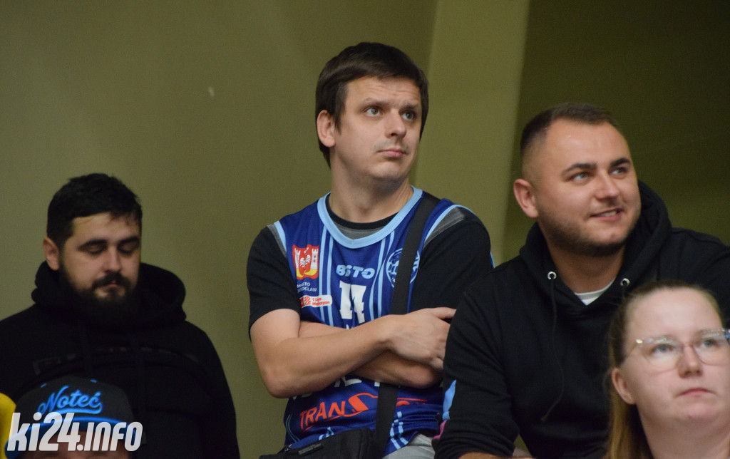 Kibice na meczu Noteć - Basket Poznań: Jakub Kozłowski
