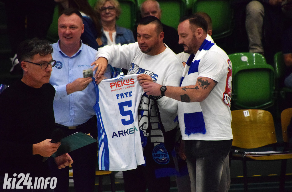Kibice na meczu Noteć - Basket Poznań: Jakub Kozłowski