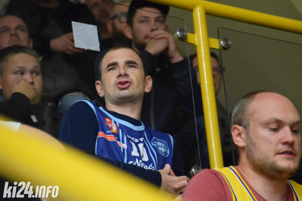Kibice na meczu Noteć - Basket Poznań: Jakub Kozłowski