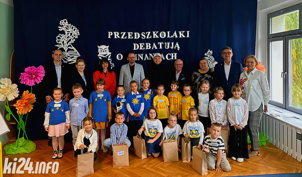 „Przedszkolaki debatują o finansach”