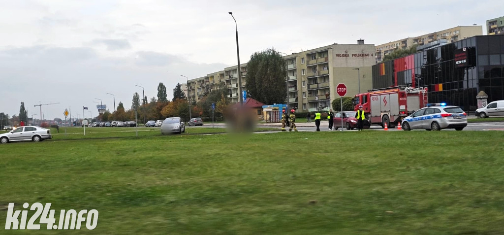 Kolizja na rąbińskim skrzyżowaniu