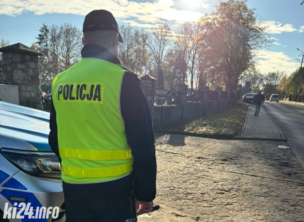 Policyjne działania na drogach powiatu