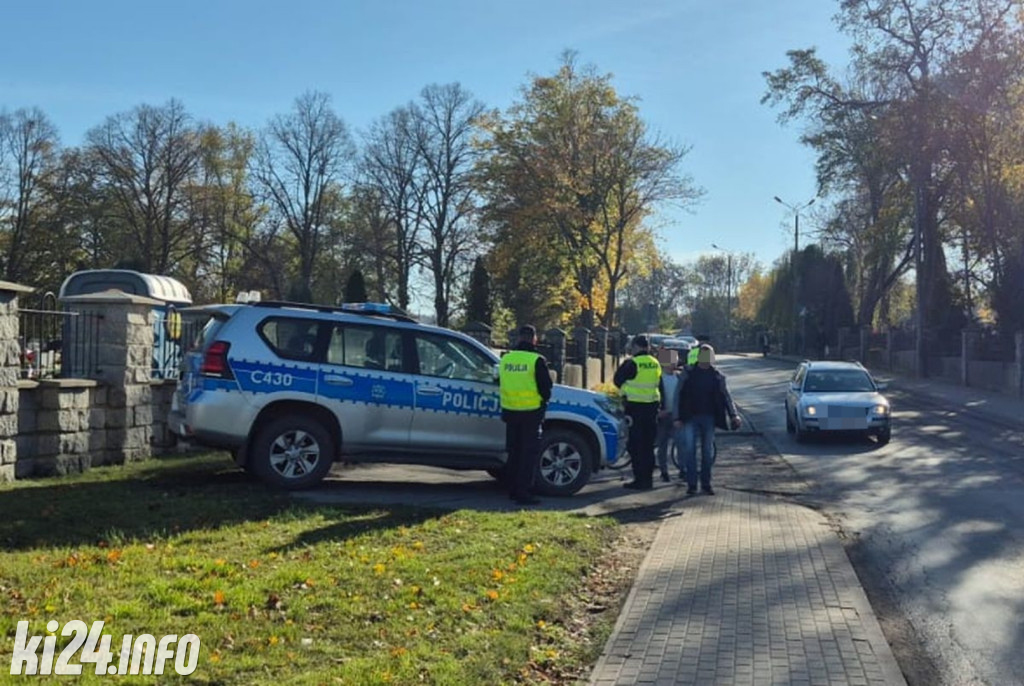 Policyjne działania na drogach powiatu