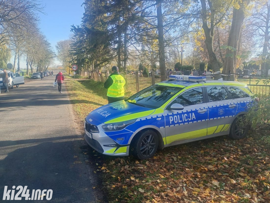 Policyjne działania na drogach powiatu