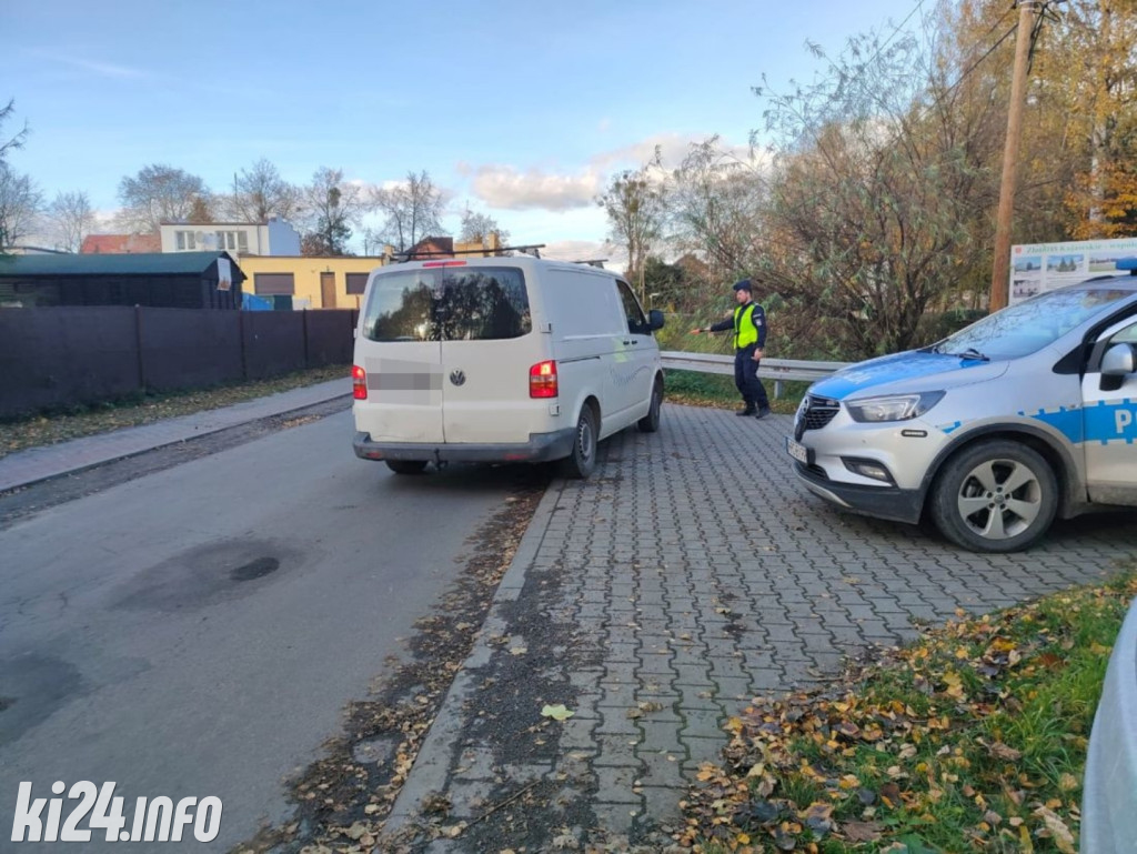 Policyjne działania na drogach powiatu