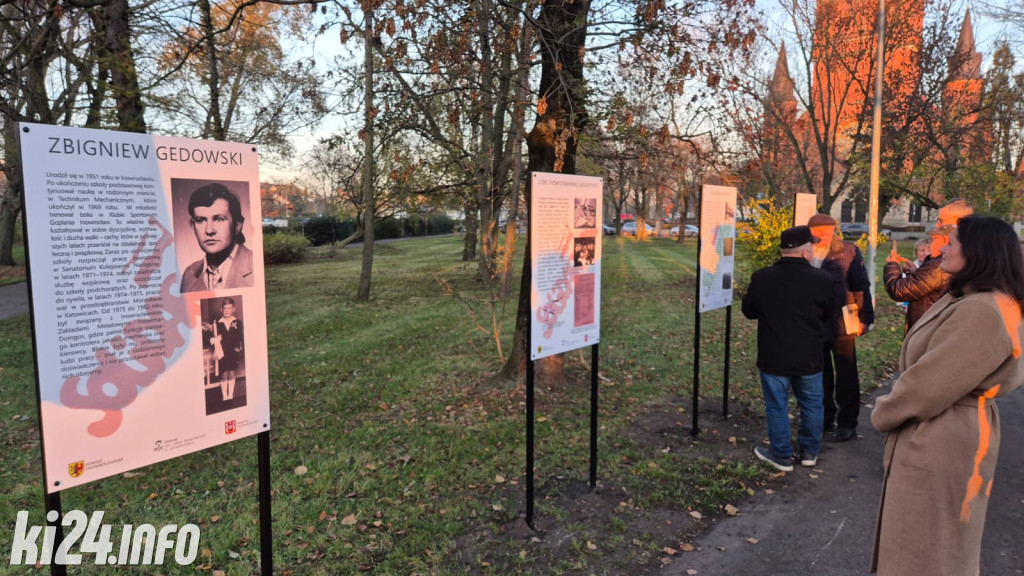 Nowy skwer w Inowrocławiu - patronem Z. Gedowski