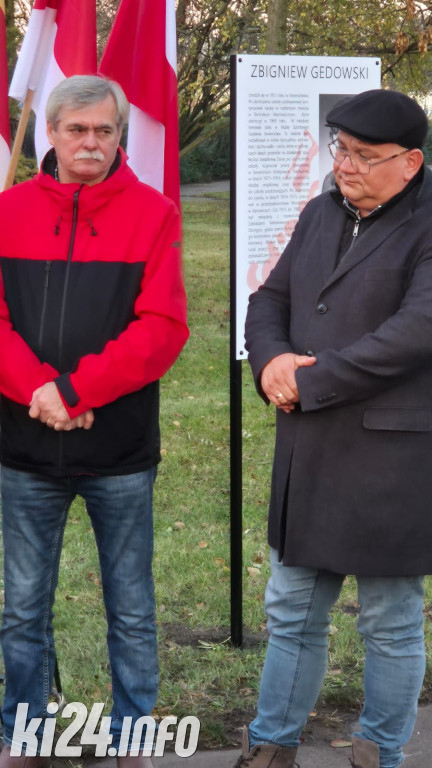 Nowy skwer w Inowrocławiu - patronem Z. Gedowski