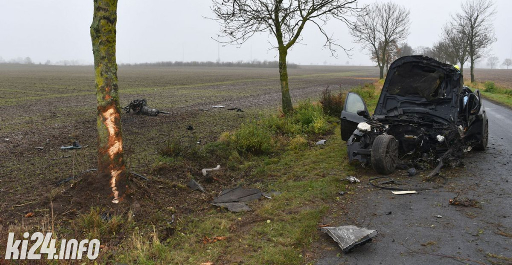 Wypadek w Broniewie