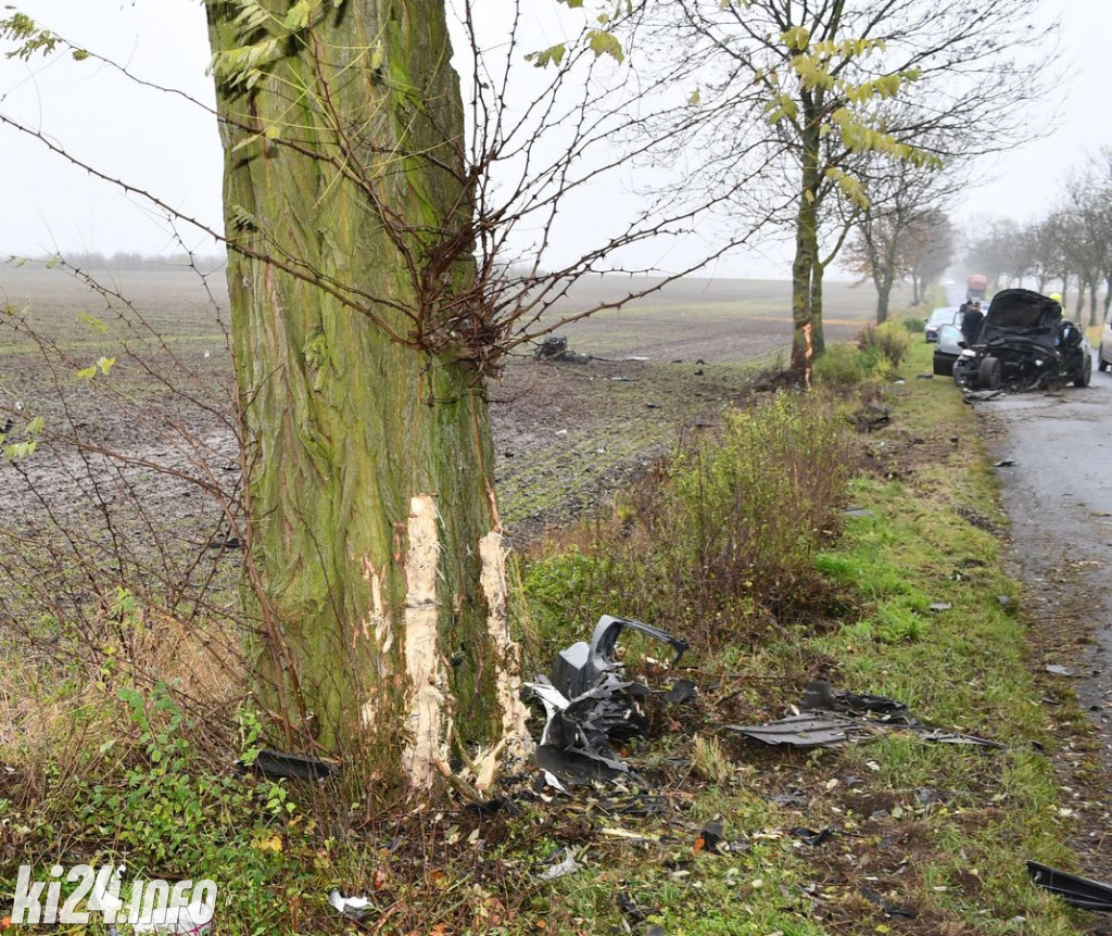 Wypadek w Broniewie