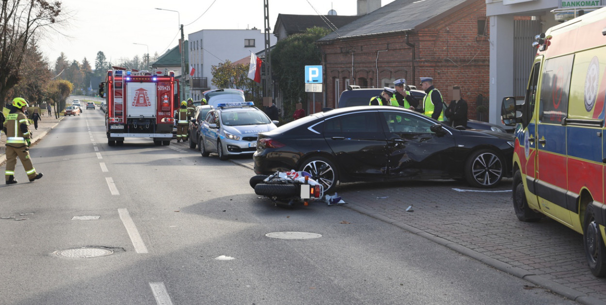 Wypadek w Radziejowie