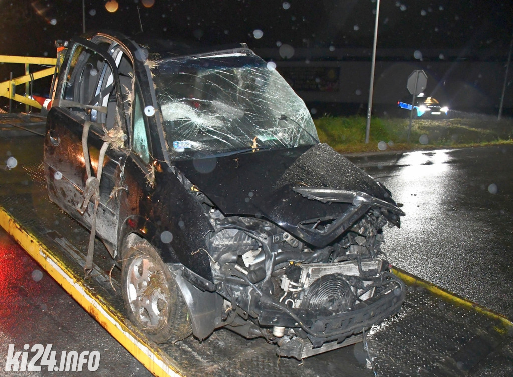 Śmiertelny wypadek na DK62