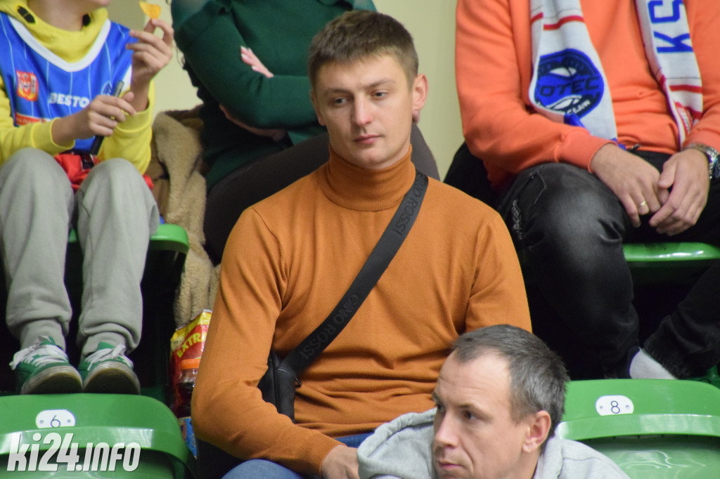 Kibice na meczu Noteci z Polonią