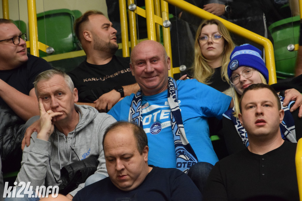 Kibice na meczu Noteci z Polonią