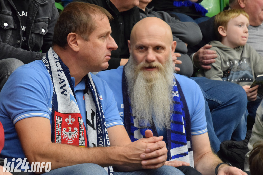 Kibice na meczu Noteci z Polonią