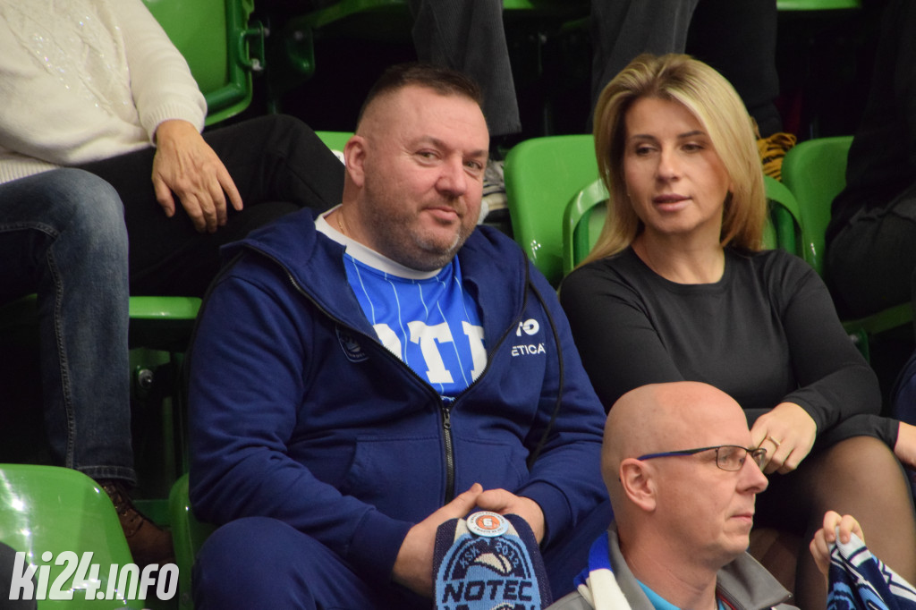 Kibice na meczu Noteci z Polonią