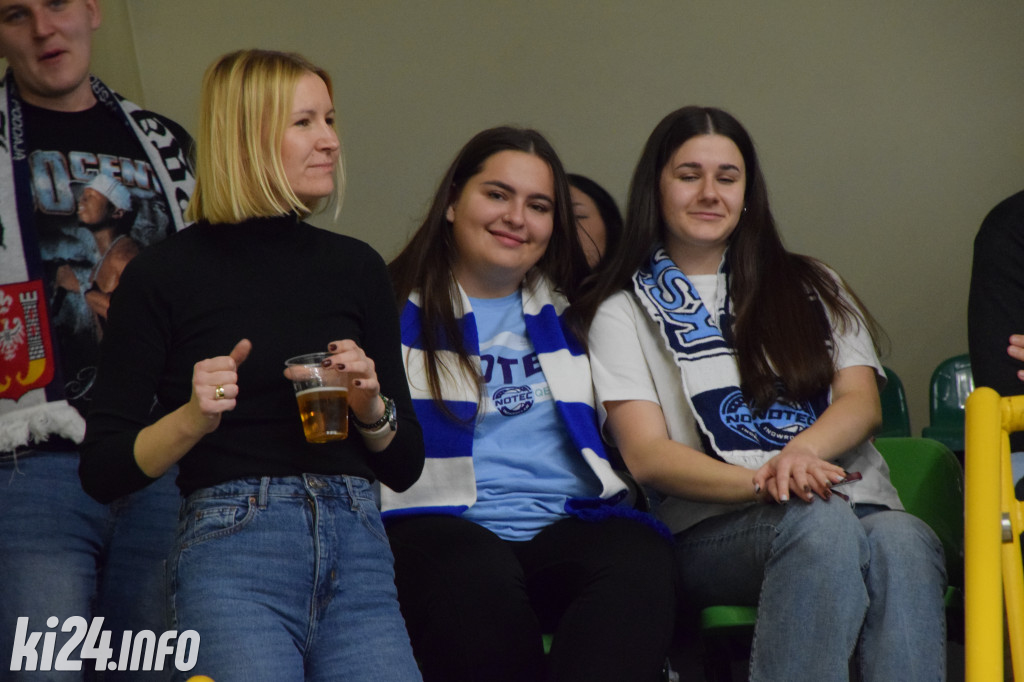 Kibice na meczu Noteci z Polonią