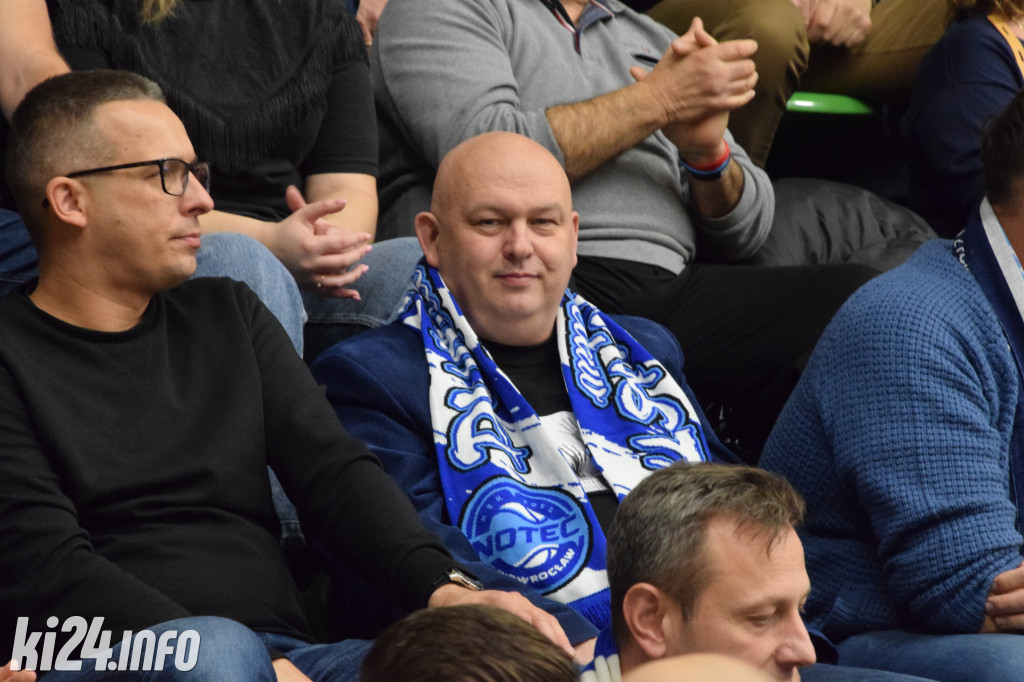 Kibice na meczu Noteci z Polonią