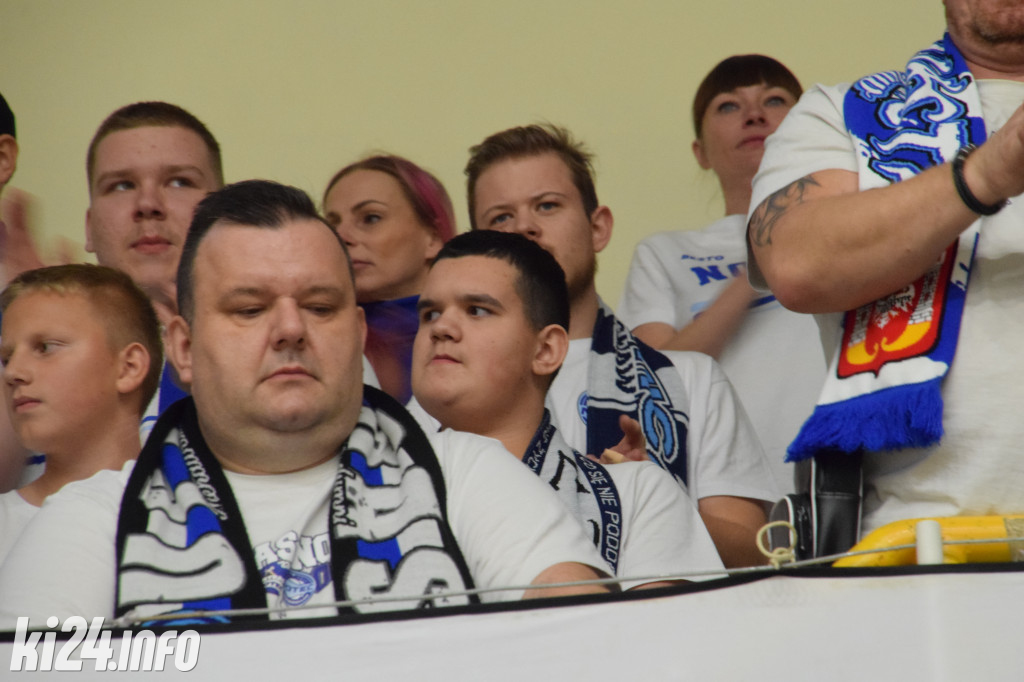 Kibice na meczu Noteci z Polonią