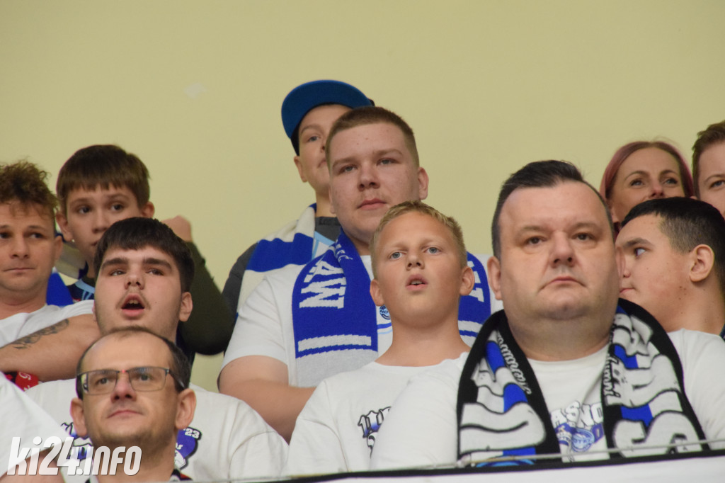 Kibice na meczu Noteci z Polonią