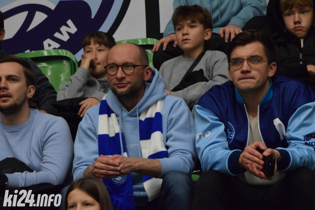 Kibice na meczu Noteci z Polonią