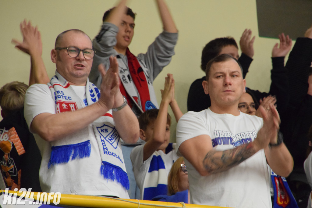 Kibice na meczu Noteci z Polonią