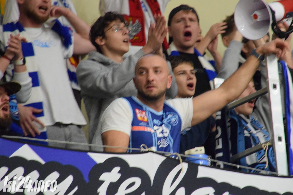 Kibice na meczu Noteci z Polonią