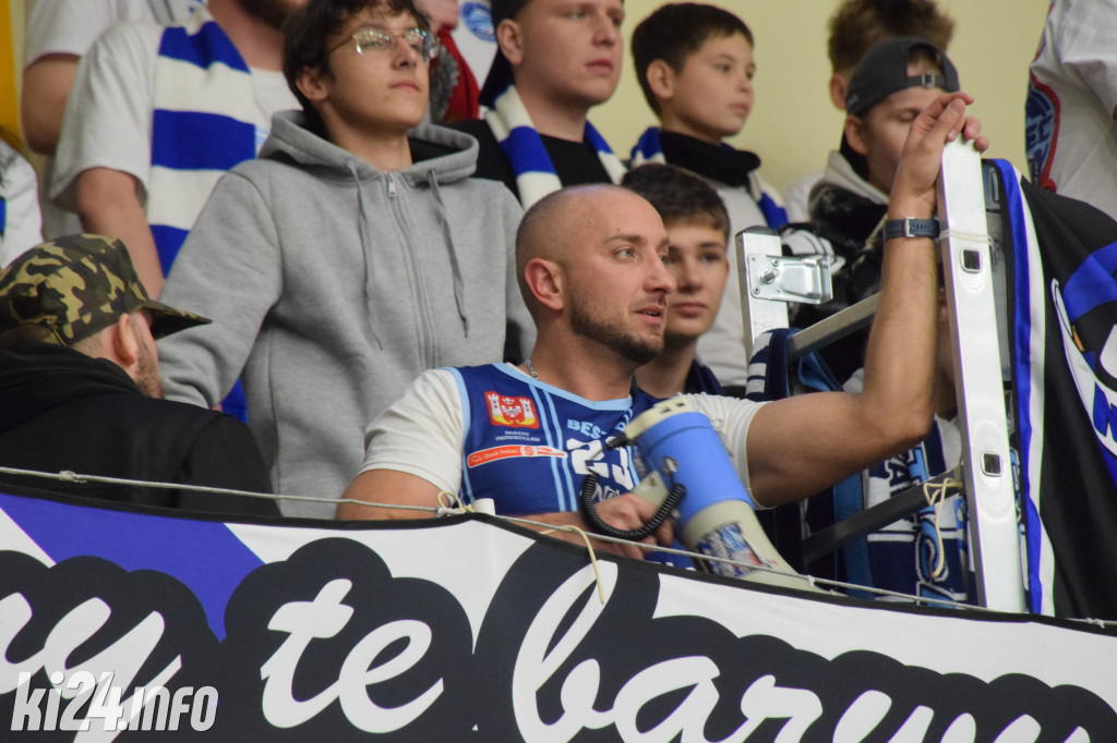 Kibice na meczu Noteci z Polonią