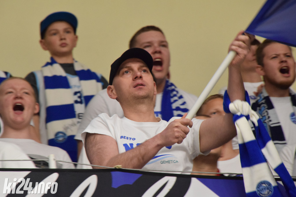 Kibice na meczu Noteci z Polonią